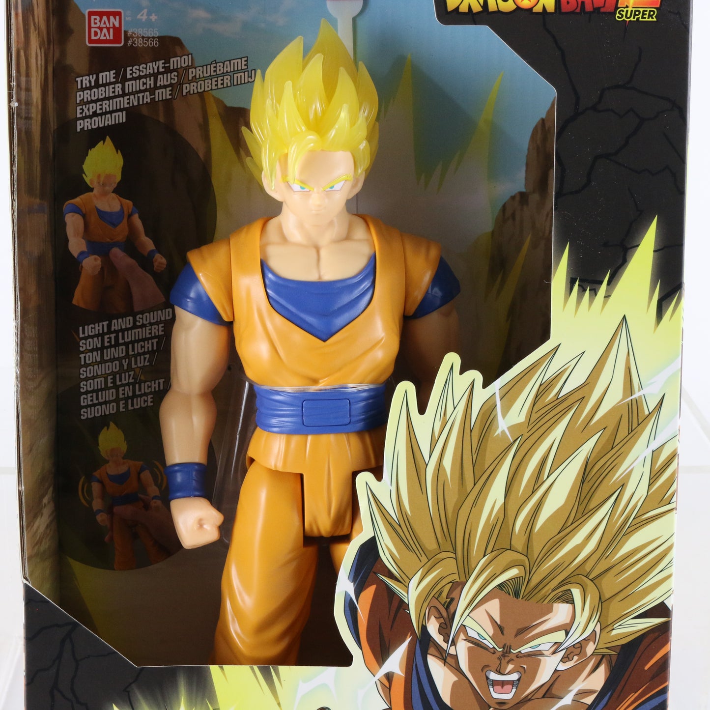 Bandai Namco Dragon Ball Super Limit Breaker Sparking Super SS 2 Goku Figure