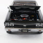 1968 Chevrolet El Camino SS 396 Black Danbury Mint 1:24 Model Car W/ Cover