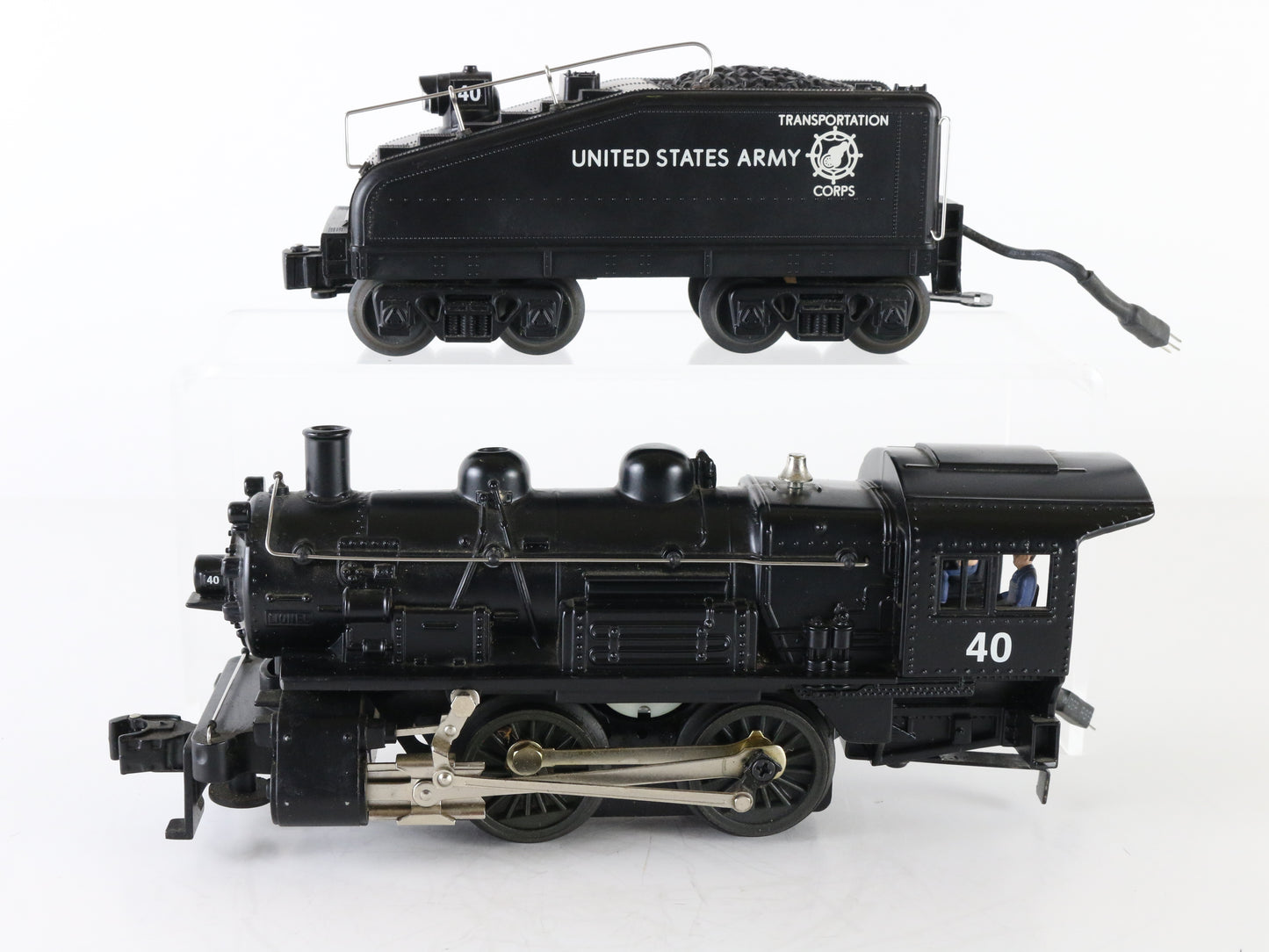 Lionel O Us Army Transportation Corp 40 0-4-0 Steam Locomotive & Tender