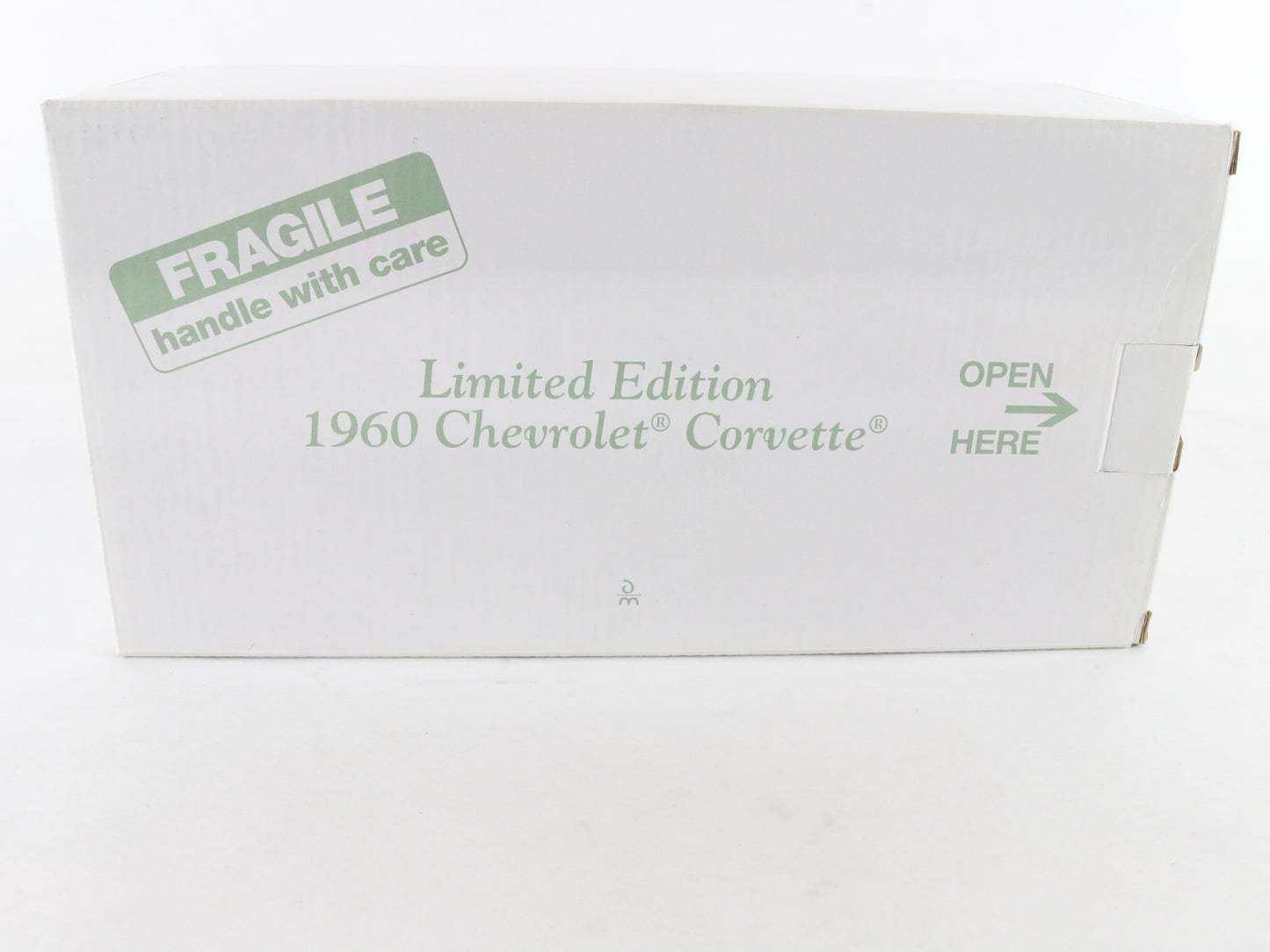 1960 Chevy Corvette Green White Convertible Limited Danbury Mint 1:24 2505