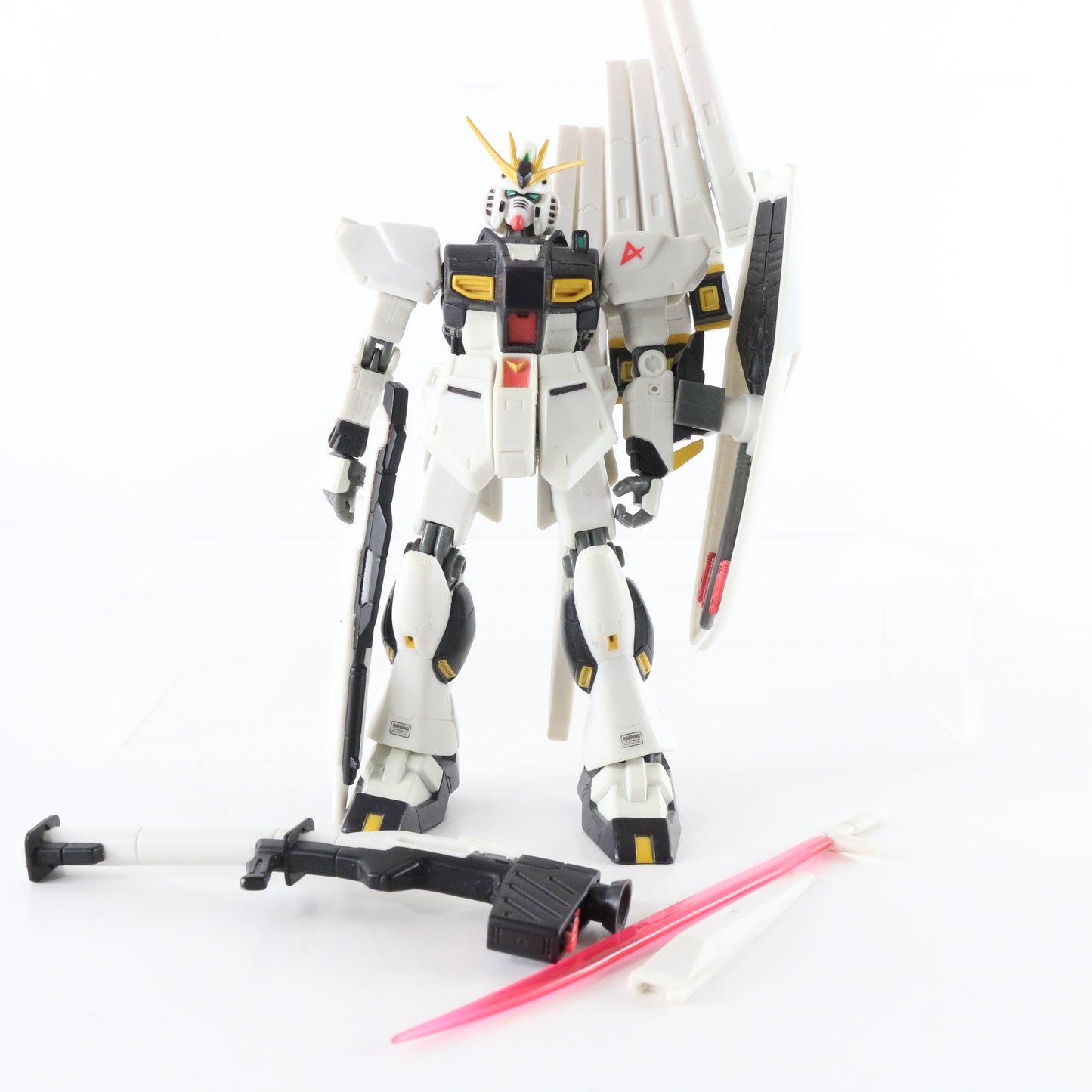 Gundam Mobile Suit Rx-93 Nu Bandai Action Figure W/ Accessories