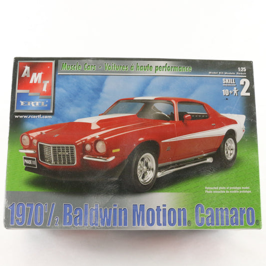 1970 1/2 Chevy Baldwin Motion Camaro Muscle Car AMT ERTL 1:25 Model Kit 31877