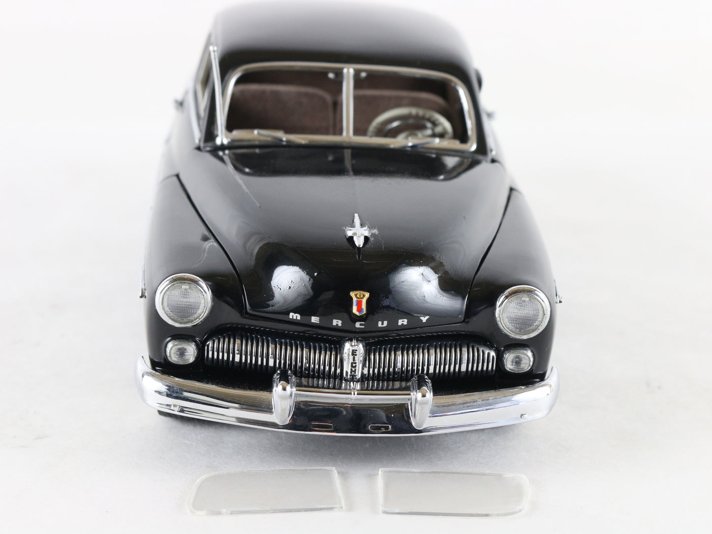 1949 Mercury Club Coupe Black Danbury Mint 1:24 Model AS-IS ISSUES