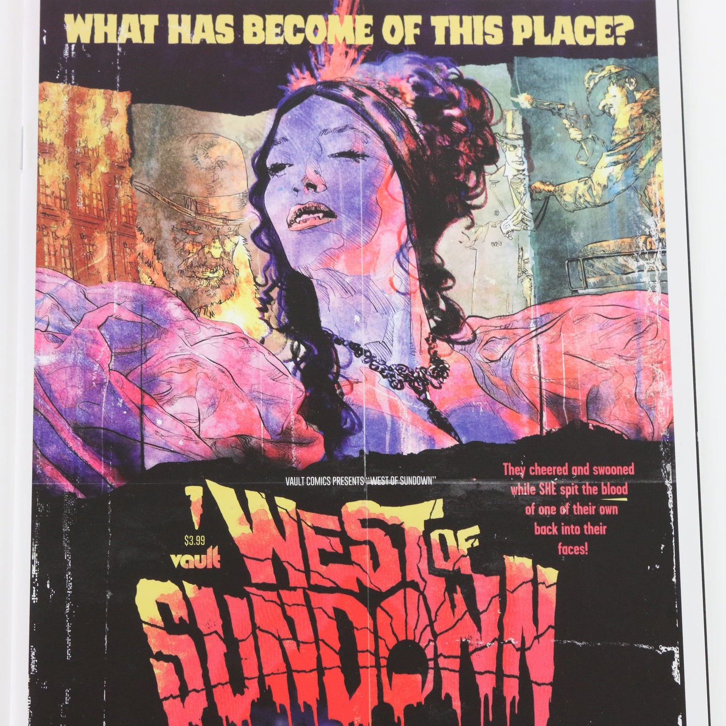 West Of Sundown Issue #1 Vault Campbell Daniel 1st Print NM COVER A Comic