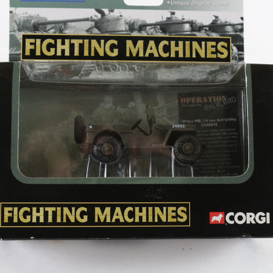 Willys MB 1/4 Ton 4x4 Utility Truck Fighting Machines Corgi CS90076