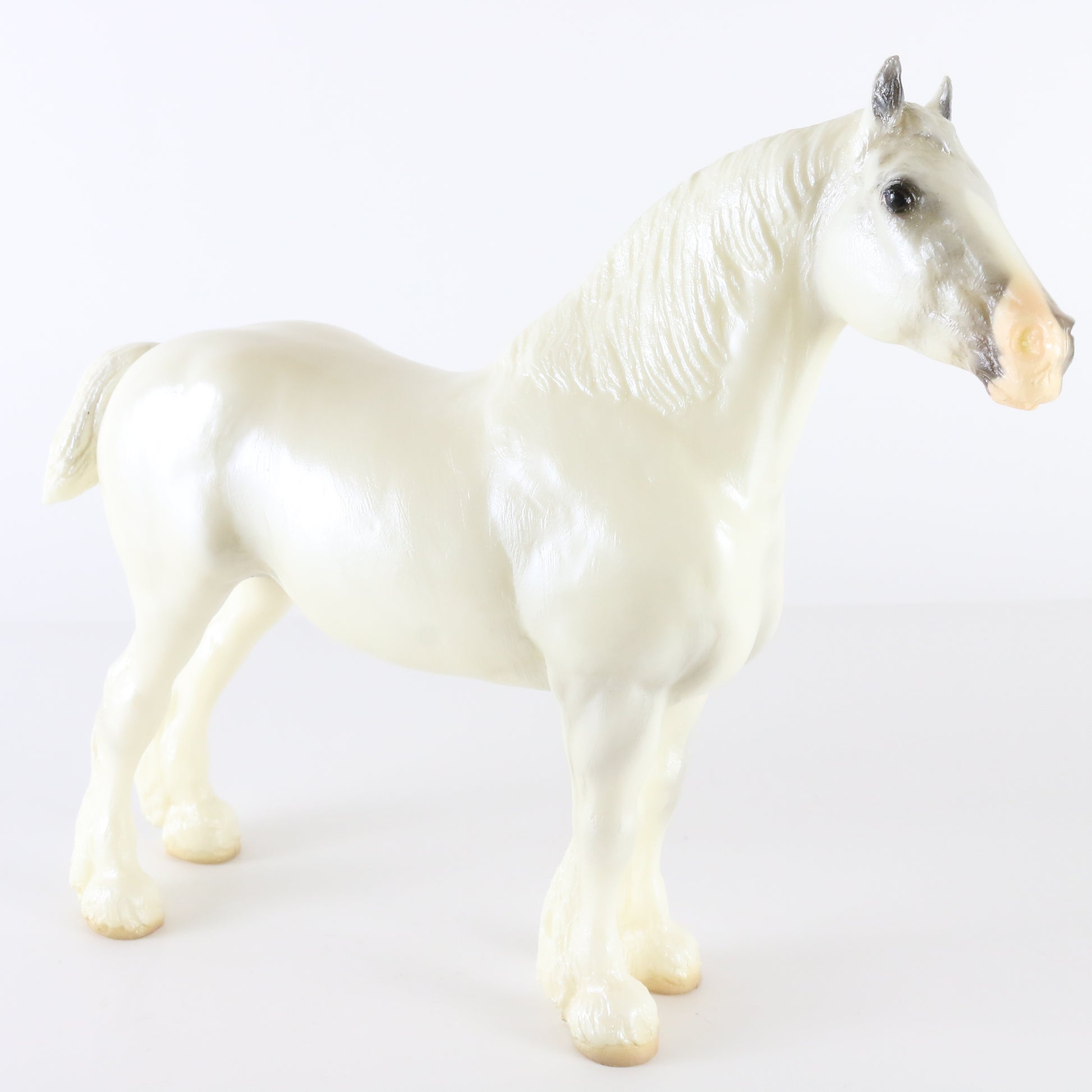 Breyer Gladwin's Lucky Lady Gray Clydesdale Mare BF Celebration Model Draft Horse