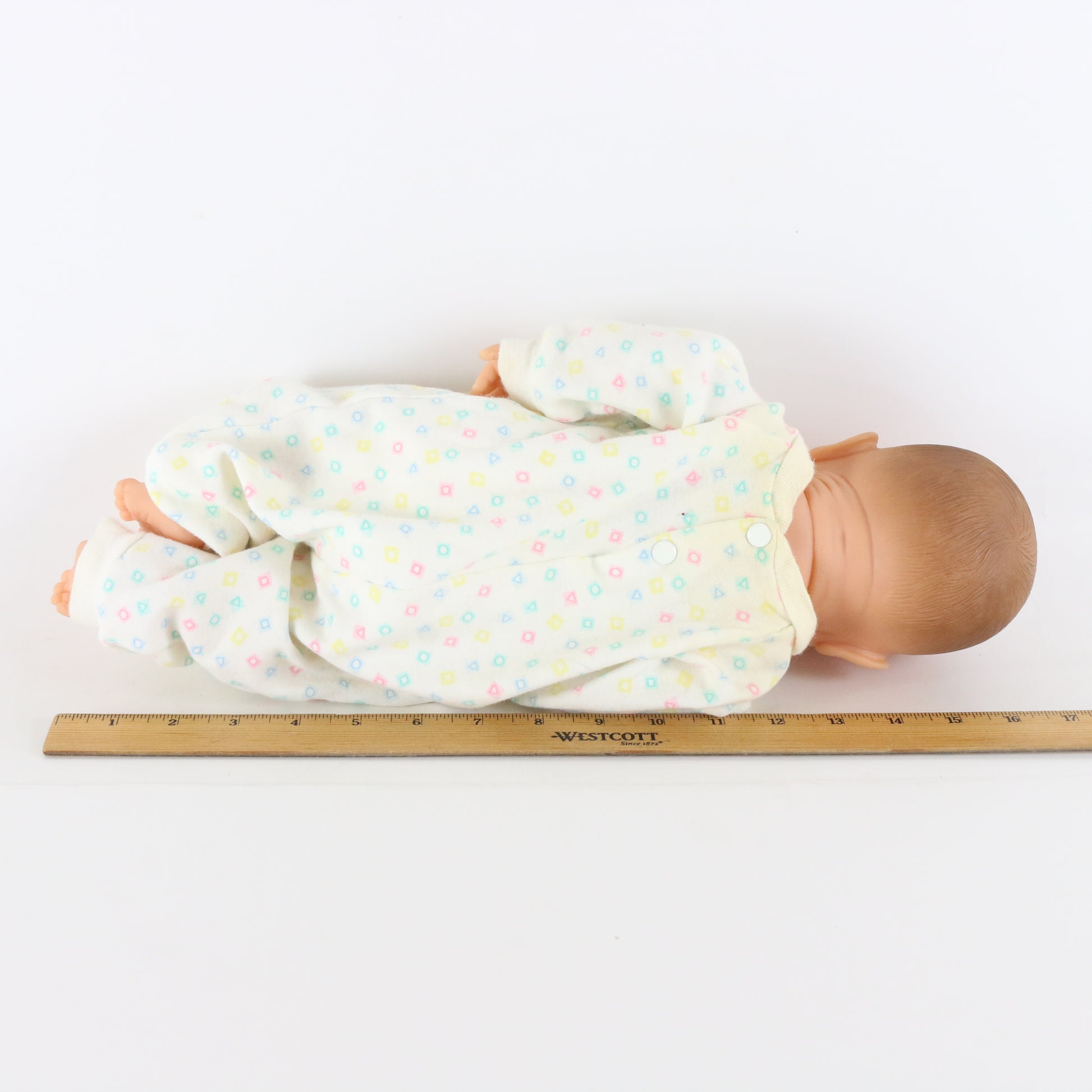 Vintage Berjusa Large 16.5" Baby Doll W/ Clothing