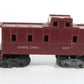 Lionel Lines Maroon 6017 Plastic Caboose O USA