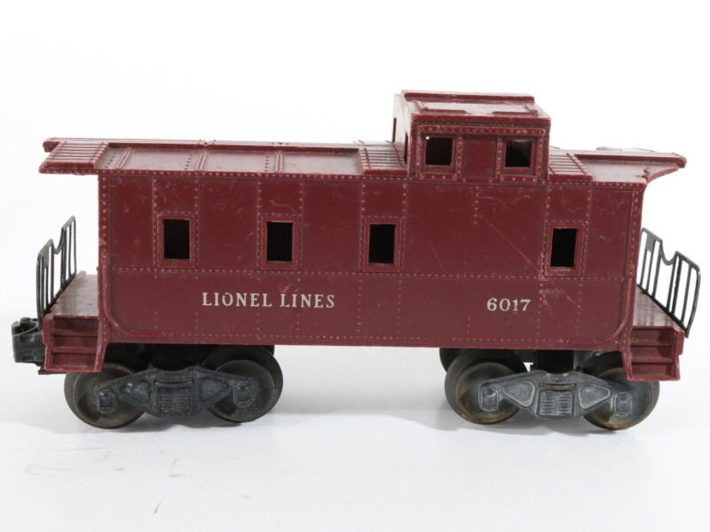 Lionel Lines Maroon 6017 Plastic Caboose O USA