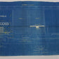 Seaboard Air Line Standard Lettering Steel Auto Car Blueprint C7-3248 1934 61.5"