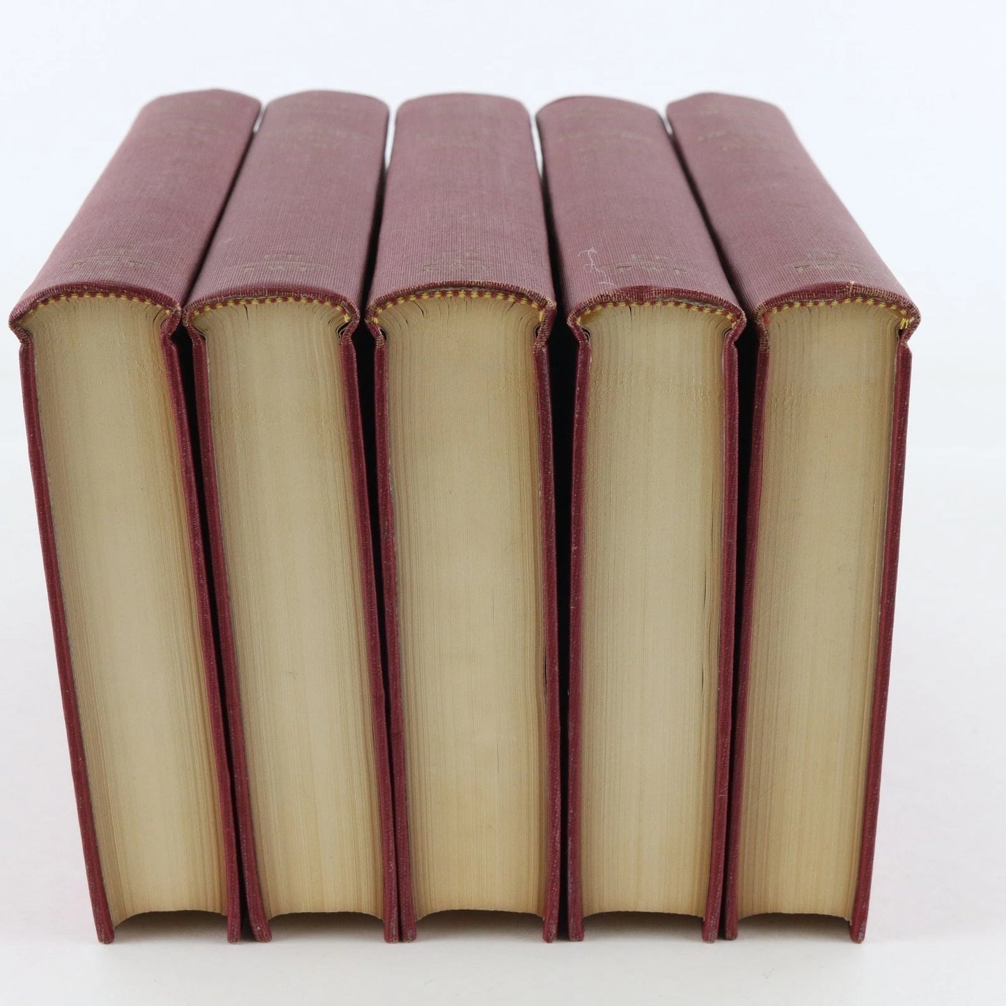 Set Of 5 The History Of Rome Vol 1-5 Theodor Mommsen Falcons Wing 1950s Hardcov.