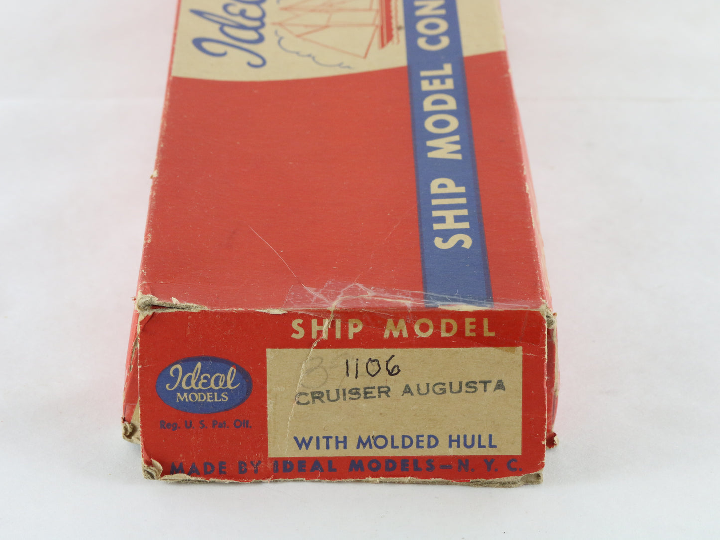 Cruiser Augusta Ideal Models Wooden Ship Kit 1106