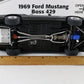 1969 Ford Mustang Boss 429 Black Danbury Mint 1:24 Diecast Model Car