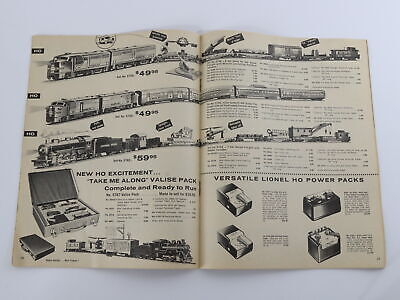 Lot Of 2 Vintage Lionel Train & Science Lines Catalogs 1961