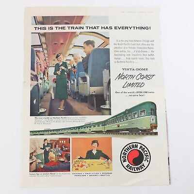 Northern Pacific North Coast Limited ad