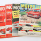 Lot Of 4 Motor Life Vintage Car Magazines Feb Aug Dec 1959 35c