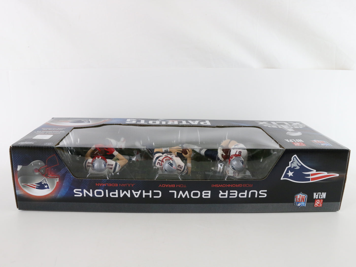 Patriots Super Bowl 49 XLIX Champions NFL Tom Brady Edelman Gronkowski Mcfarlane