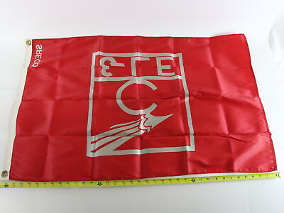 C&LE Cincinnati Lake Erie Red & Gold Serco Fabric Train Flag 2' By 3' USA