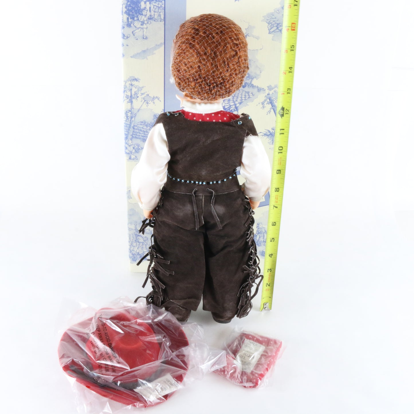Terri Lee Western Red & Leopard Clothes 16" Vinyl Doll W/ Extras 54/2500 320122