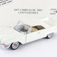 1957 Chrysler 300C Convertible White Danbury Mint 1:24 Diecast 