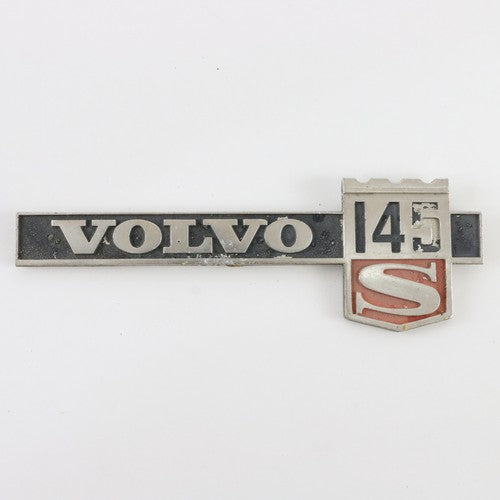  1971 Volvo 145s Metal Fender Automobile Emblem Badge 5.5"