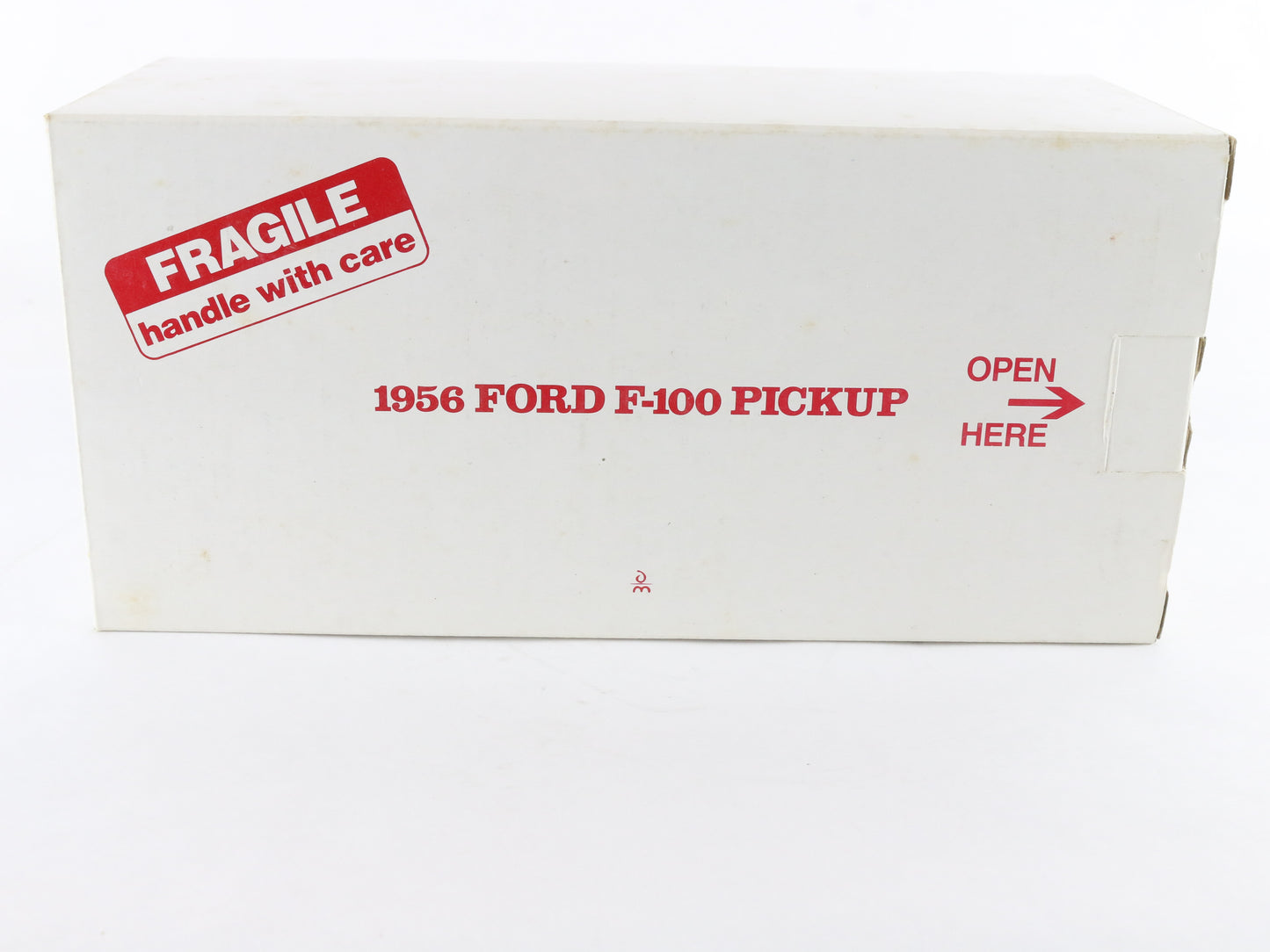 1956 Ford F-100 Half-Ton Pickup Truck Red Danbury Mint 1:24 Diecast Model Car