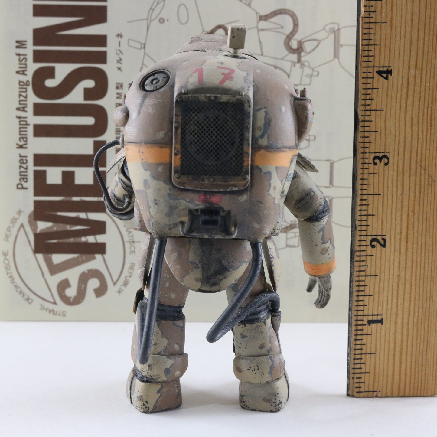 Maschinen Krieger Zbv3000 Melusine Panzer Kampf Anzug Ausf M 1/20 Built Painted