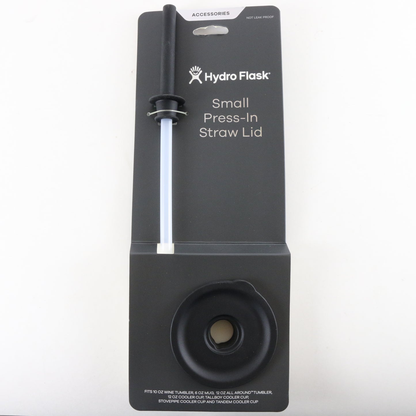 Hydro Flask Small Press-in Straw Lid Water Bottle Tumbler Accessory