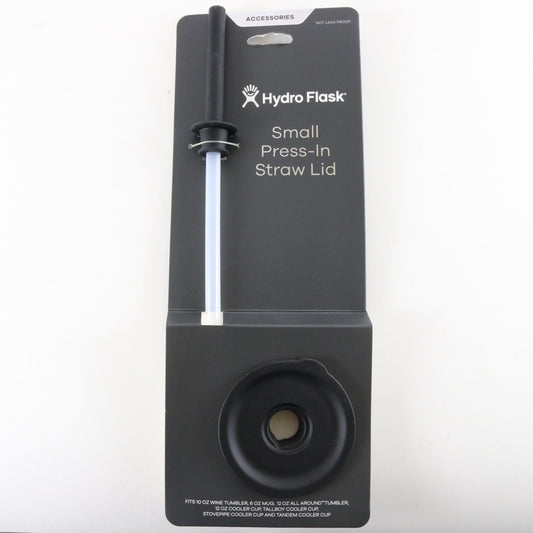 Hydro Flask Small Press-in Straw Lid Water Bottle Tumbler Accessory