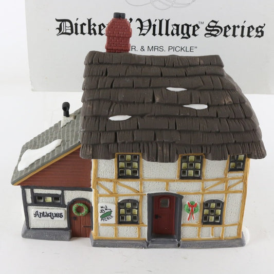 Dept 56 Dickens Village Mr & Mrs Pickle Christmas Building 5824-6