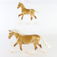 Breyer Poppy & Ollie Andalusian Mare & Foal Vintage Club Palomino Glossy 250 LE