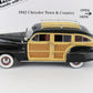 1942 Chrysler Town & Country Black Wood Panel Danbury Mint 1:24 Diecast Model