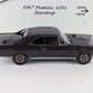 1967 Pontiac GTO Hardtop Purple Danbury Mint 1:24 Diecast Model Car