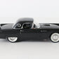 1956 Ford Thunderbird Convertible Black Monogram 1:24 Built Model Car