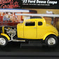 1932 '32 Ford Deuce Coupe Yellow American Graffiti ERTL 1:18 Diecast Model 32078