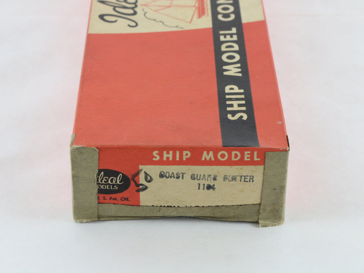 US Coast Guard Cutter Ideal Models Wood Ship Kit 1104