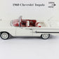 1960 Chevrolet Impala Convertible White Red Danbury Mint 1:24 Diecast Model
