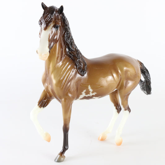 Breyer Khalid Marwari Dun Sabino Glossy CCA Traditional Horse