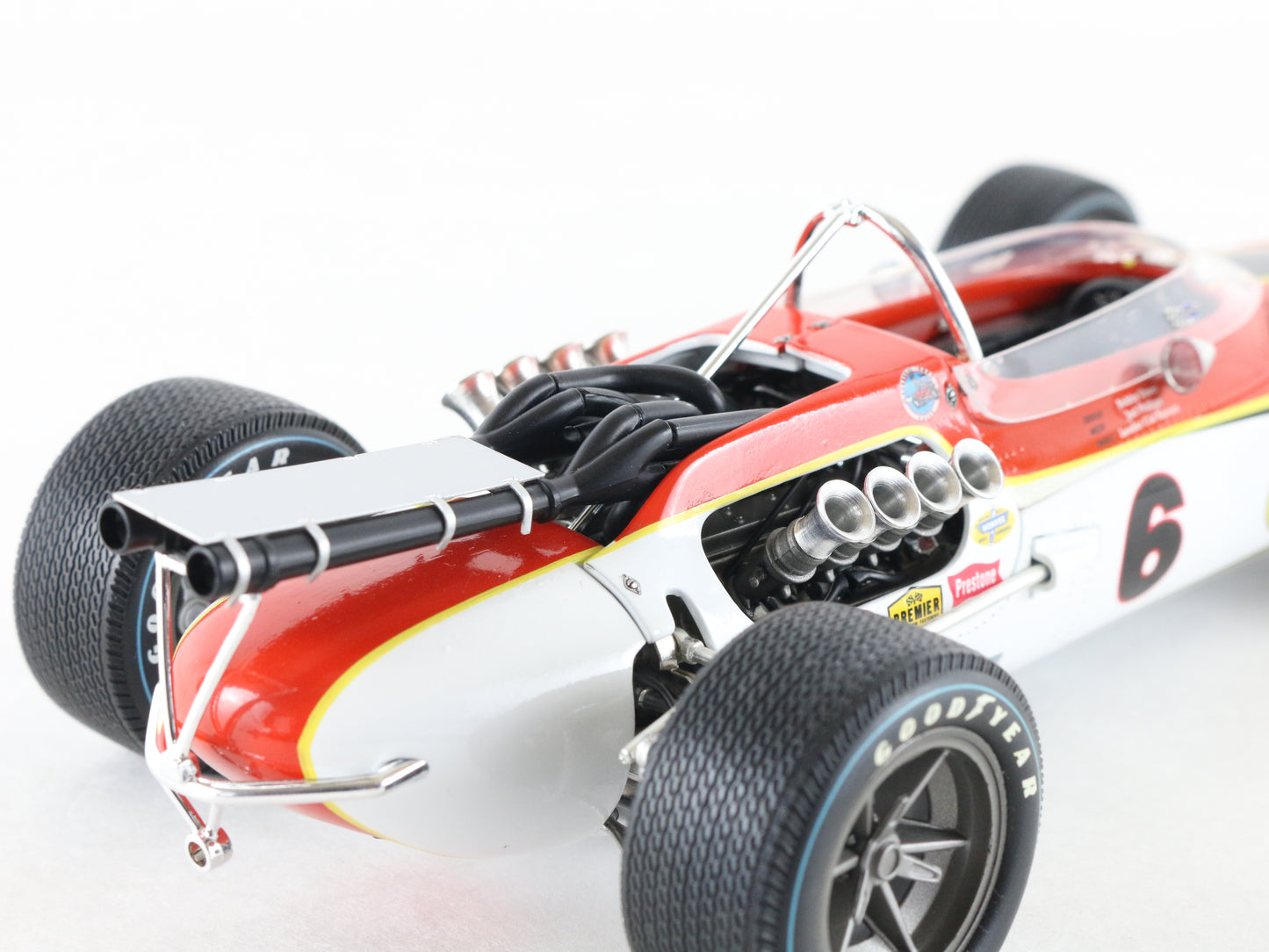 1967 AAR Eagle Indianapolis 500 #6 Unser Rislone Carousel 1 1:18 Metal Model Car