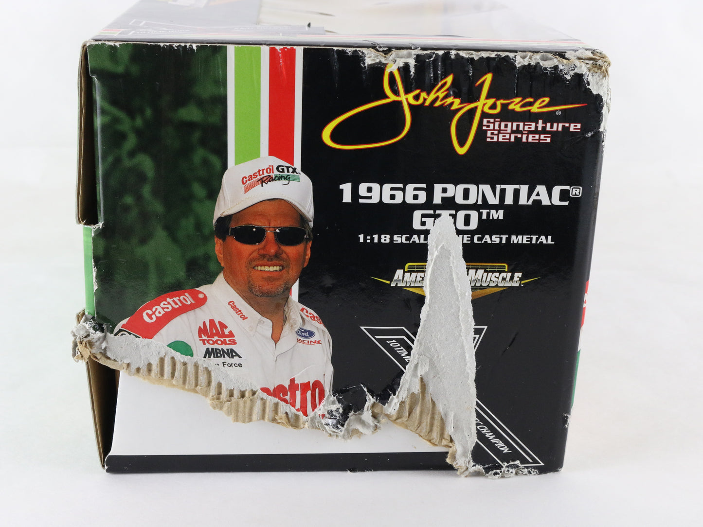 1966 Pontiac GTO Gold John Force Signature American Muscle 1:18 1 Of 4998 32893