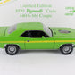 1970 Plymouth Barracuda Cuda Coupe 440/6-BBL Green Danbury 1:24 LE #1001/5000