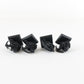 Lot Of 4 Dwarf Miners Citadel Warhammer 8044/2 Black Painted Metal Figures