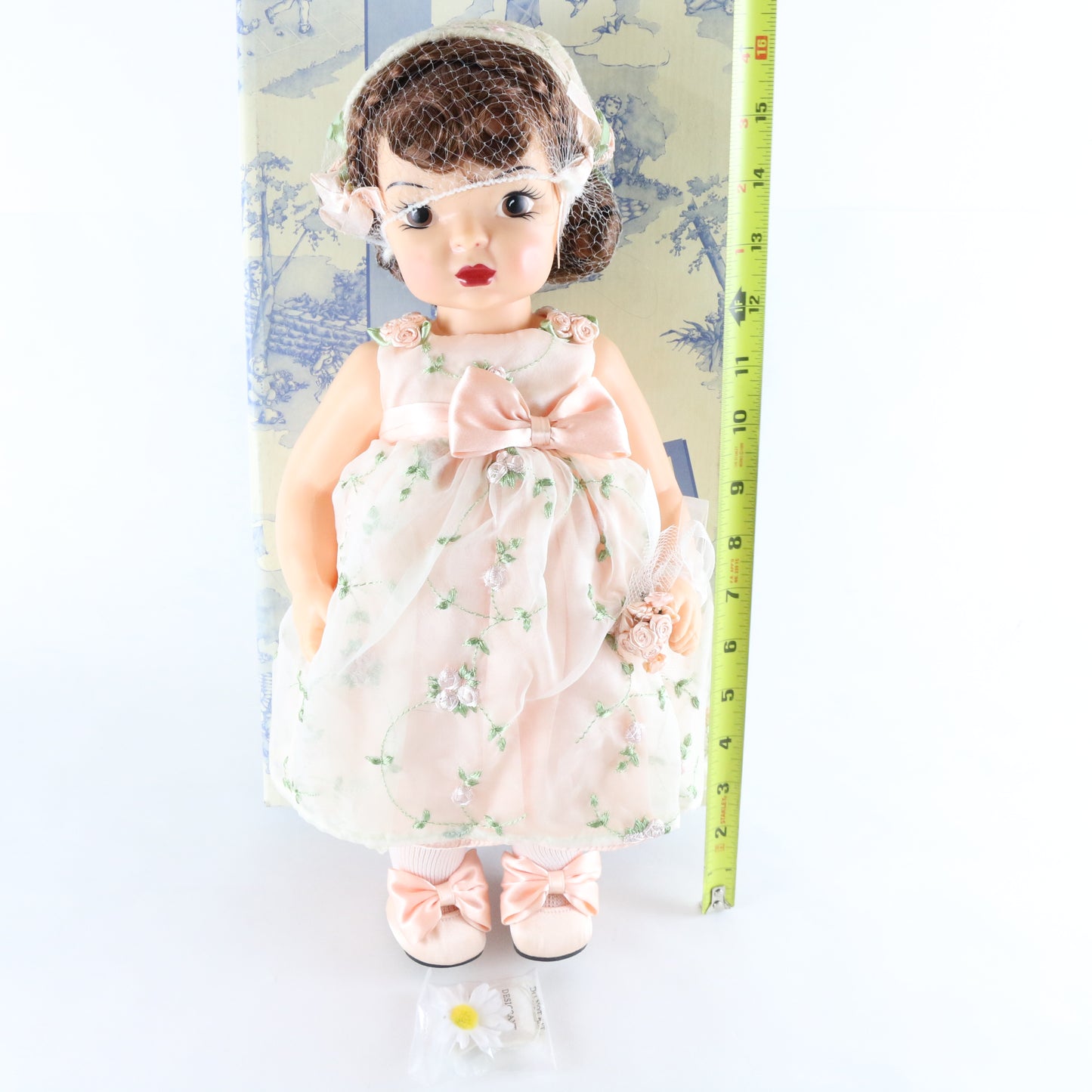 Terri Lee Bridesmaid Floral Dress 16" Vinyl Doll W/ Extras 992/5000 320116