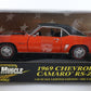 1969 Chevy Camaro Rs Z28 Orange Black American Muscle ERTL LE 1:18 Model 36671