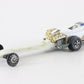 Vintage Hot Wheels Fuel Dragster Don Prudhomme Snake 1 White Mattel 1:64 5951002