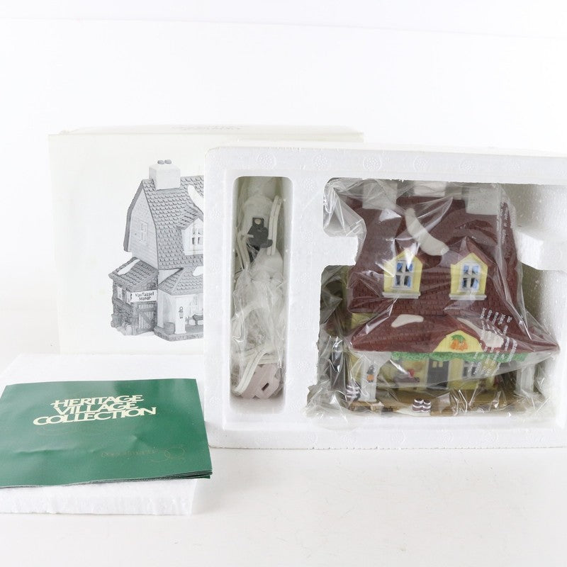 Dept 56 New England Heritage Village Sleepy Hollow Van Tassel Manor 5954-4