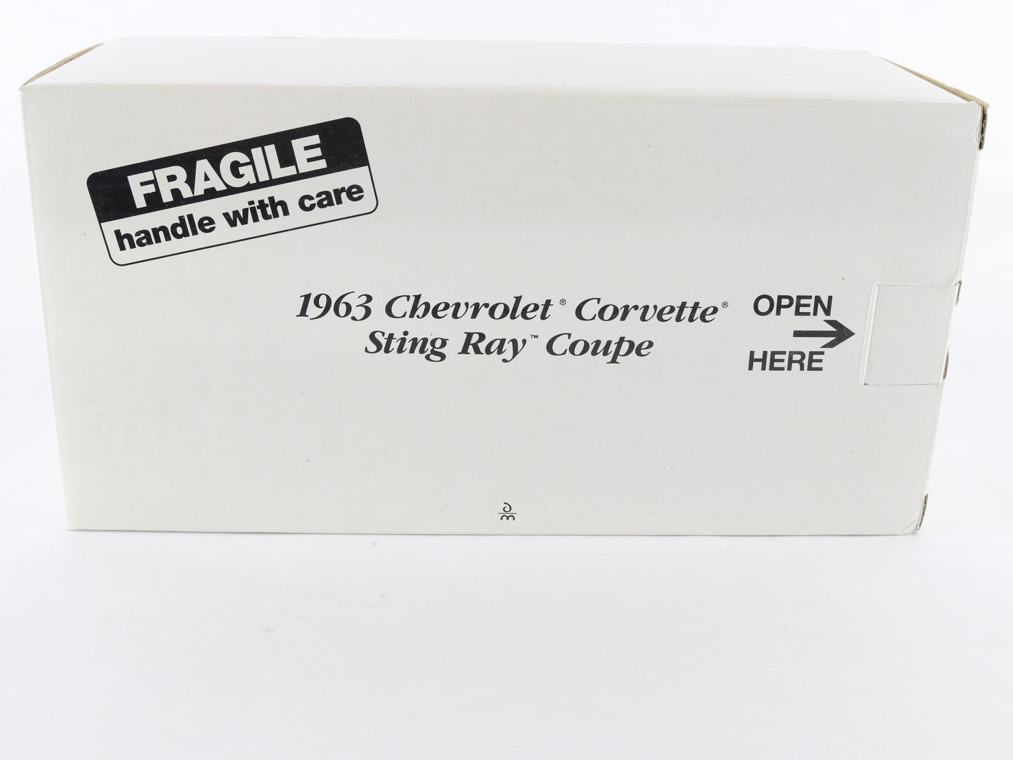 1963 Chevy Corvette Sting Ray Coupe Black Danbury Mint 1:24 Diecast Model