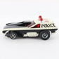 Aurora AFX Chevy Vega A12 Police Black White Slotless HO Slot Car