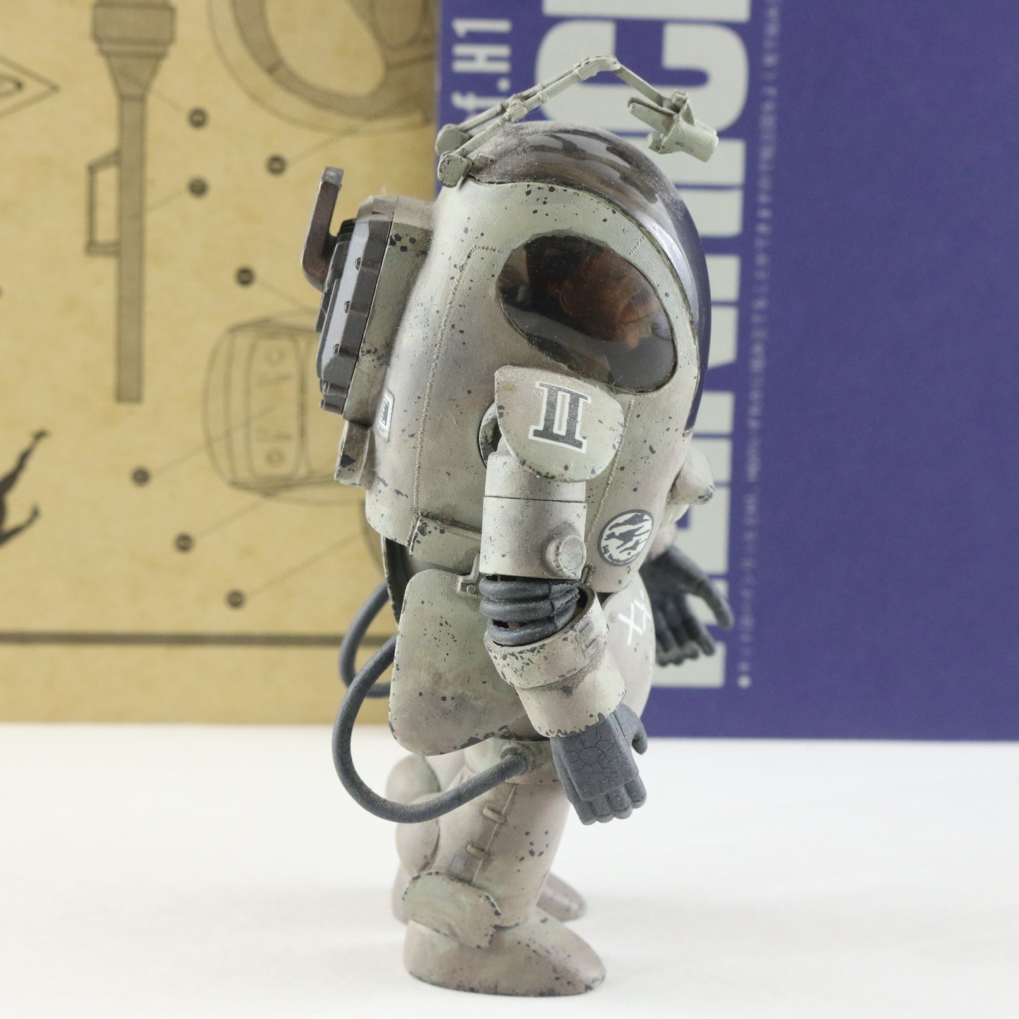 Maschinen Krieger Zbv3000 Heinrich Panzer Kampf Anzug Ausf H1 1:20 Built Painted