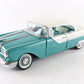 1955 Pontiac Star Chief Blue & White Franklin Mint 1:24 Model 